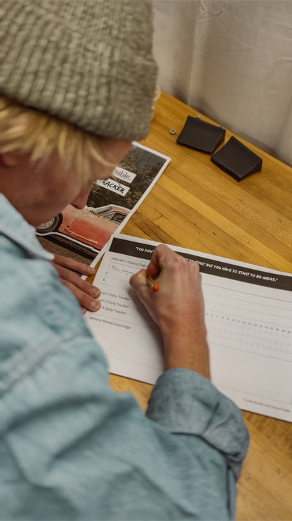 Trouble Monthly Goal Tracker