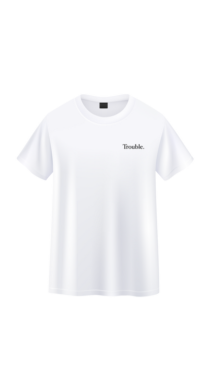 Need money for Porsche (Trouble) T-Shirt - White